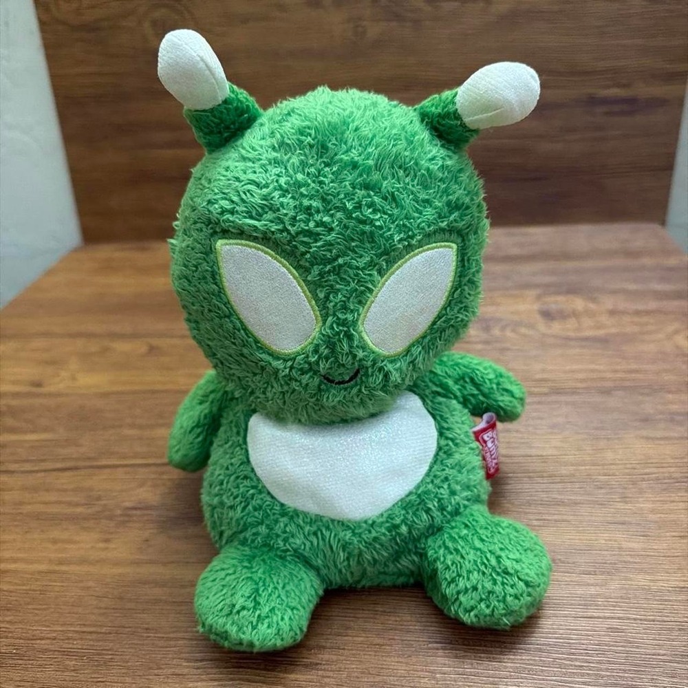BUM BUMZ RetroBumz Plush 8" Matt The Alien Kellytoy Green Weighted Soft Toy